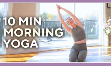 10 Minute Morning Yoga – Energy Boost Yoga (Beginner To Intermediate)