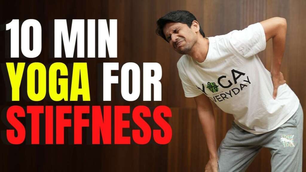 10-Min Full Body Stretch To Reduce Stiffness | Gentle Yoga For Adults 35+ | Saurabh Bothra Yoga