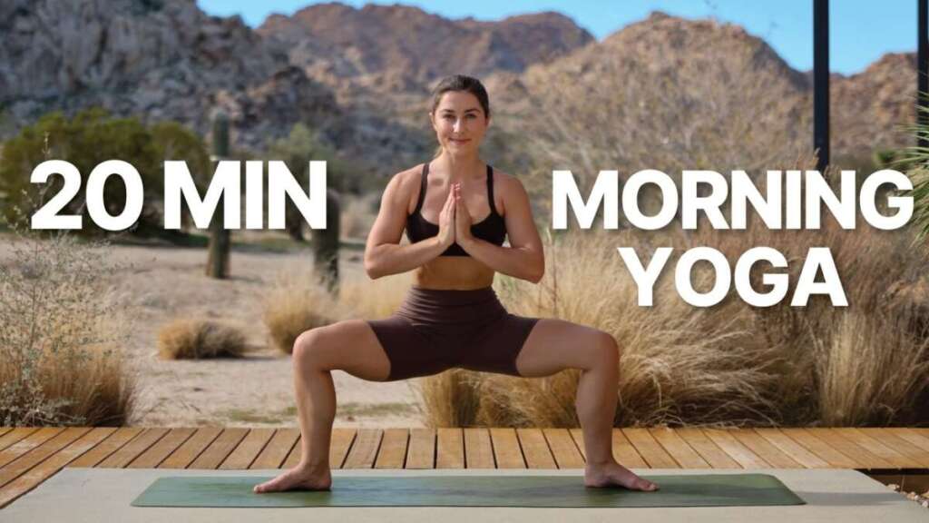 20 Min Morning Yoga Flow | Wake Up & Energising Yoga