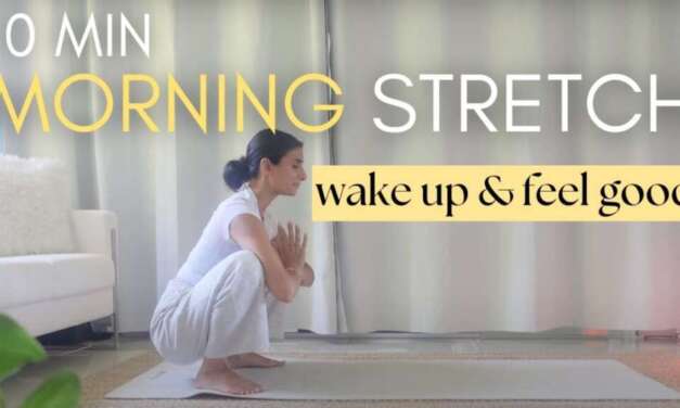 10 MIN MORNING STRETCH | Wake Up Full Body Stretch For All Levels (Yoga With Nancy)
