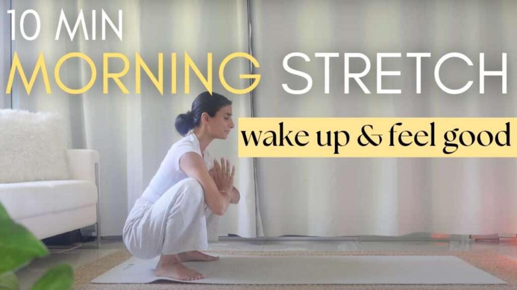 10 MIN MORNING STRETCH | Wake Up Full Body Stretch For All Levels (Yoga With Nancy)