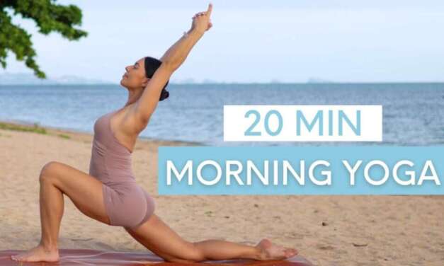 20 MIN MORNING YOGA FLOW || Yoga Flow To Stretch & Feel Good (Pregnancy Friendly)