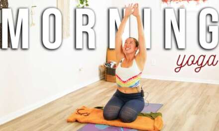 MORNING YOGA – 20 Minute Full Body Morning Stretches For Strength, Flexibility, & Energy