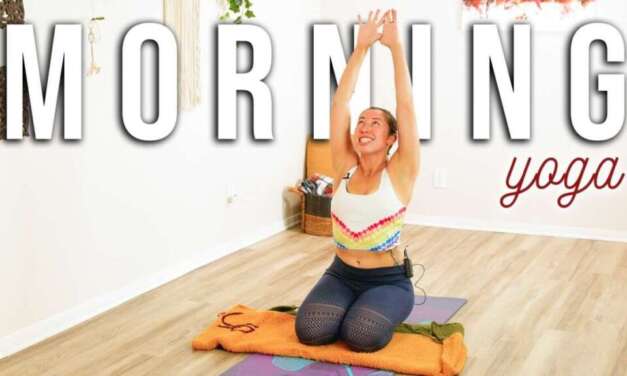 MORNING YOGA – 20 Minute Full Body Morning Stretches For Strength, Flexibility, & Energy