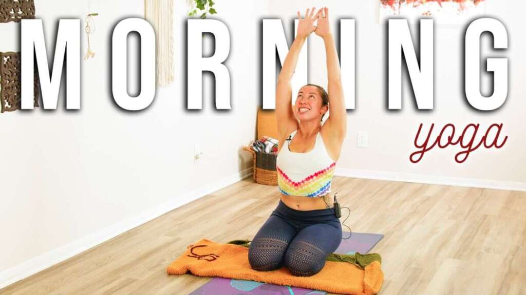 MORNING YOGA – 20 Minute Full Body Morning Stretches For Strength, Flexibility, & Energy