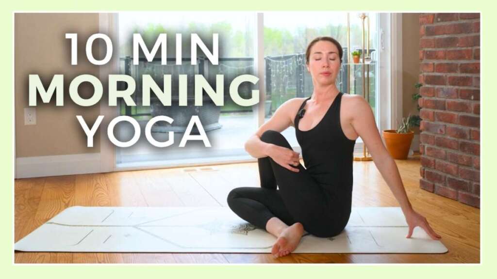 10 Min Morning Yoga Energy Boost – TWIST & STRETCH