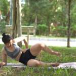 Warm Sunny Morning Yoga: Deep Hip Opening Stretches With A Resistance Band