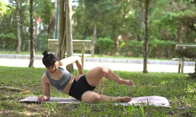 Warm Sunny Morning Yoga: Deep Hip Opening Stretches With A Resistance Band