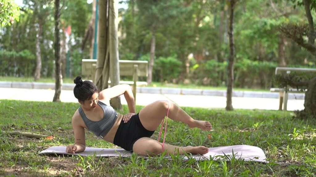 Warm Sunny Morning Yoga: Deep Hip Opening Stretches With A Resistance Band