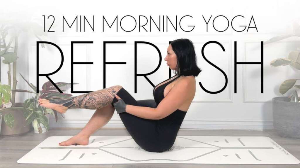 12 Min Morning Yoga Refresh To FEEL INCREDIBLE!