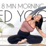 8 Min Morning Yoga Stretch In Bed!