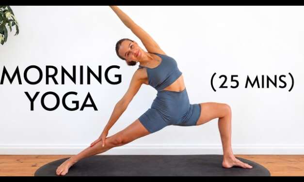 25 Min Morning Yoga Flow |  Yoga For Strength & Flexibility