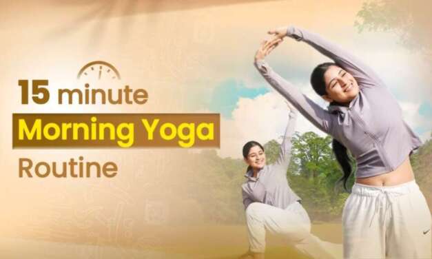 15 Minute Morning Yoga For Beginners | Daily Yoga For Energy, Flexibility & Weight Loss