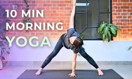 10 Minute Morning Yoga For A Positive Start | Gentle Flow