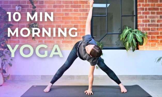 10 Minute Morning Yoga For A Positive Start | Gentle Flow