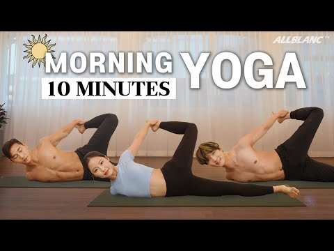 [EN] Miracle Morning☀️ Yoga 10min Stretch | 미라클 모닝을 위한 하루 10분 요가 스트레칭