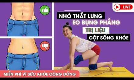 BÀI 8: Bài Tập Yoga Tại Nhà Giúp Nhỏ Thắt Lưng, Eo Bụng Phẳng _ Trị Liệu Cột Sống / Nguyễn Hiếu Yoga