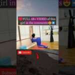 Girl Morning Yoga Flow – Full Body Stretch #yoga #flexible #shorts