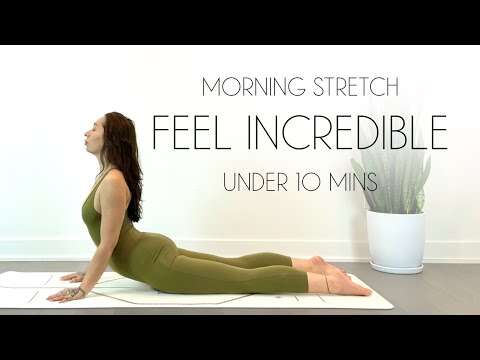 10 Minute Morning Yoga To Feel Incredible! (Beginner Friendly Yoga)