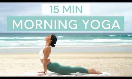 15 MIN MORNING YOGA FLOW || Wake Up & Feel Energised