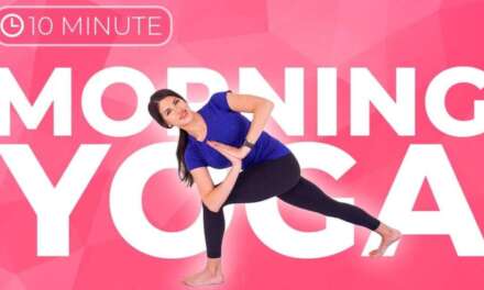 10 Minute Morning Yoga Stretch & Strength | Power Yoga Routine