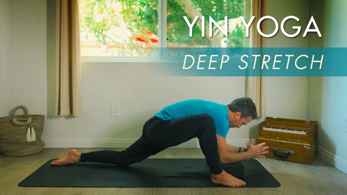30min. Yin Yoga “Deep Stretch” With Travis