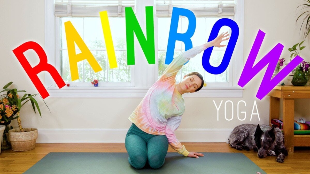 Rainbow Yoga 🌈 Yoga For All Ages!  🌈 Yoga With Adriene