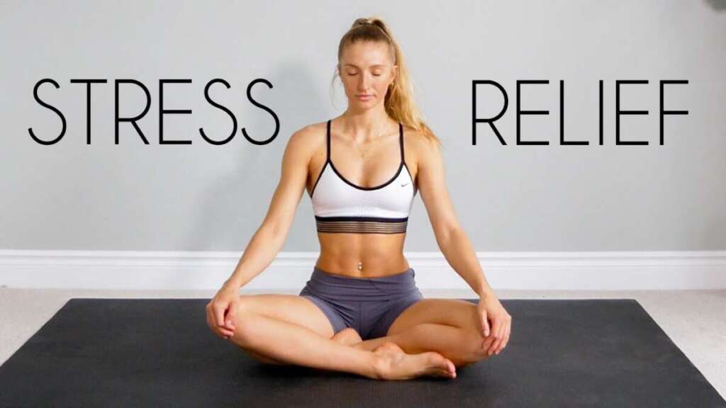 20 Min Full Body STRETCH/YOGA For STRESS & ANXIETY Relief