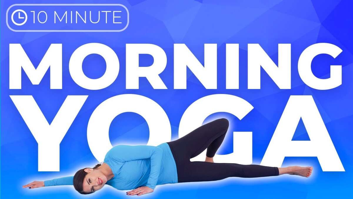 10 Minute Morning Yoga Stretch For Sore Muscles | Upper Body, Neck & Shoulders