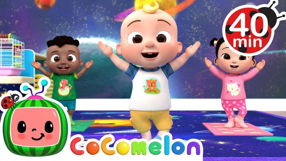 Baby Yoga Song + More Nursery Rhymes & Kids Songs – CoComelon