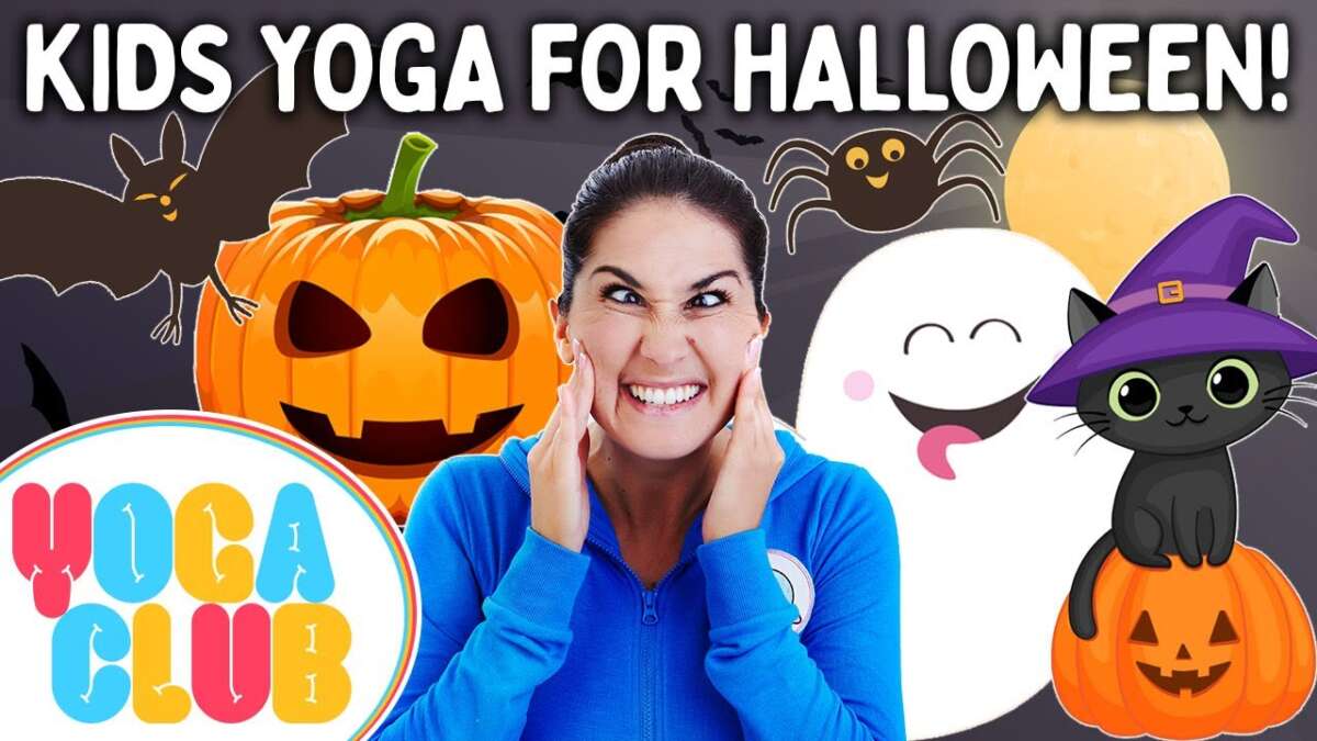 Spooky Kids Yoga For Halloween! 🎃 Yoga Club (Week 63) | Cosmic Kids Yoga