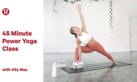 45 Minute Power Yoga Class With Ally Maz | Lululemon
