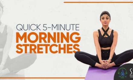 Quick 5-Minute Morning Stretches | The Art Of Balance | Shilpa Shetty Kundra