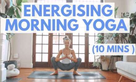 MORNING YOGA FLOW FOR ENERGY: 10 Min Yoga Stretch To Wake Up (All Levels Practice)