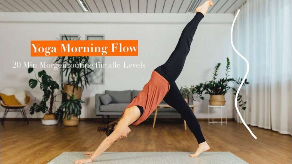 Morning Yoga Flow I 20 Min Morgenroutine Für Zu Hause