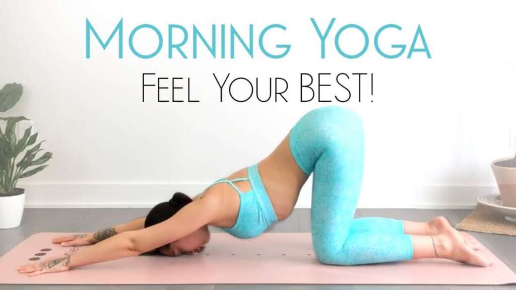 10 Min MORNING YOGA Stretch To Wake Up!