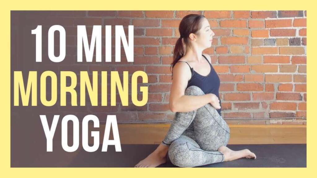 10 Min Morning Yoga Full Body Stretch For Beginners
