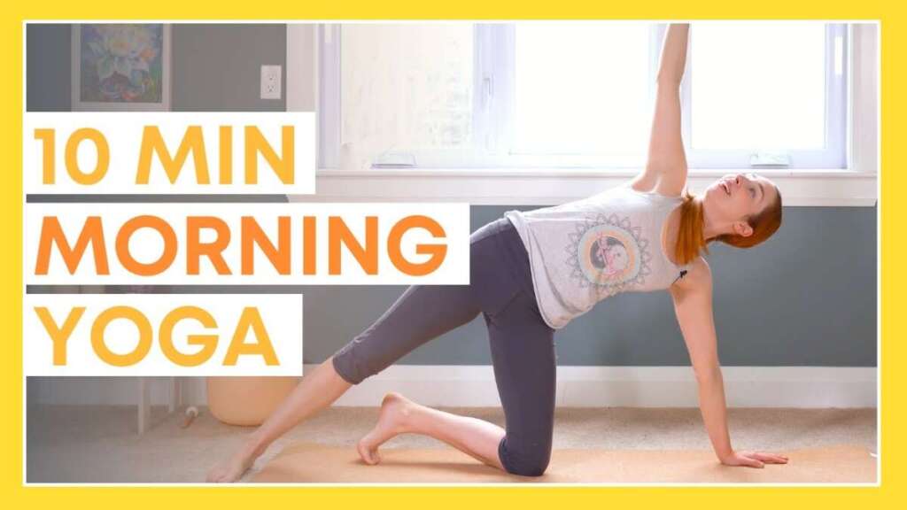 10 Min SOLAR PLEXUS CHAKRA Morning Yoga – Yoga For ENERGY