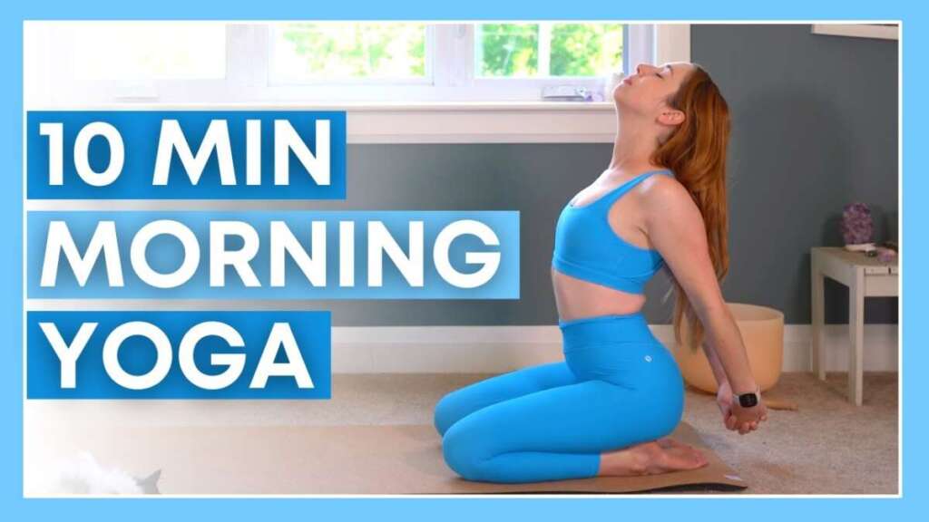 10 Min THROAT CHAKRA Morning Yoga – Yoga NECK STRETCHES