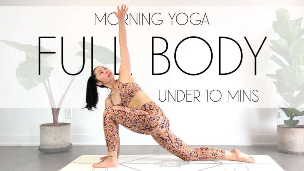 10 Min Morning Yoga Full Body Stretch To FEEL YOUR BEST!