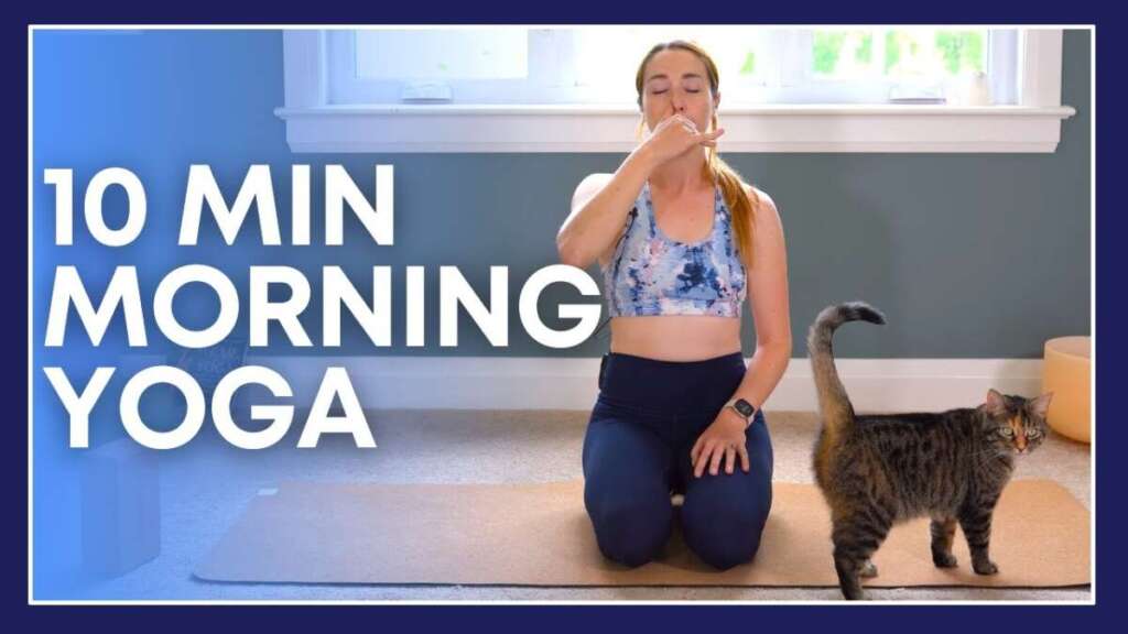 10 Min THIRD EYE CHAKRA Morning Yoga – Gentle Morning Yoga