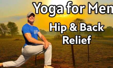 Yoga For Men Hip & Low Back Stretch – Beginner Morning Yoga – Yoga For Guys