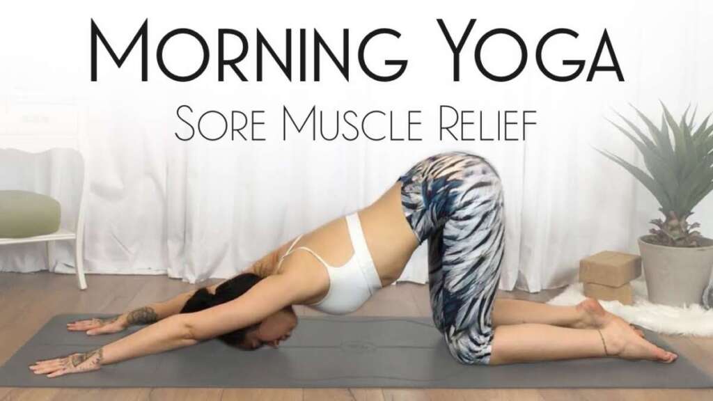 Morning Yoga Full Body Stretch For Sore Muscles – 30 Day Morning Yoga Challenge