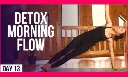 10 Min Morning Yoga Flow To DETOX & DESTRESS – Day #13 (DESTRESS YOGA)