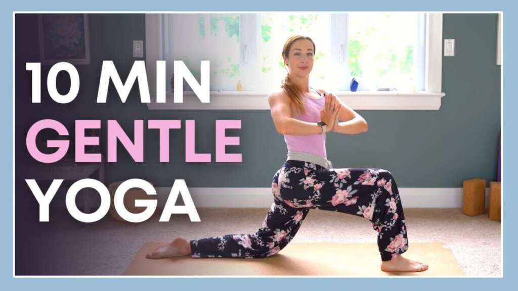 10 Min Yoga For Beginners – Gentle & Simple Yoga Stretch