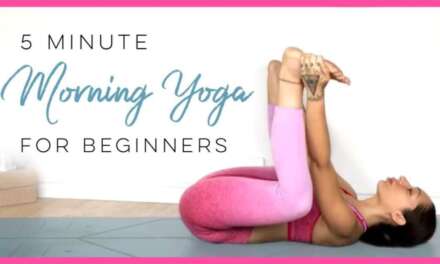 5 Minute Yoga (BEST Morning Yoga Stretches For Beginners!)