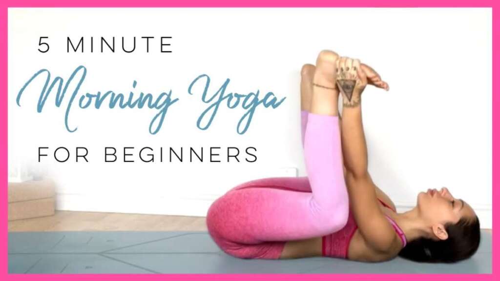 5 Minute Yoga (BEST Morning Yoga Stretches For Beginners!)