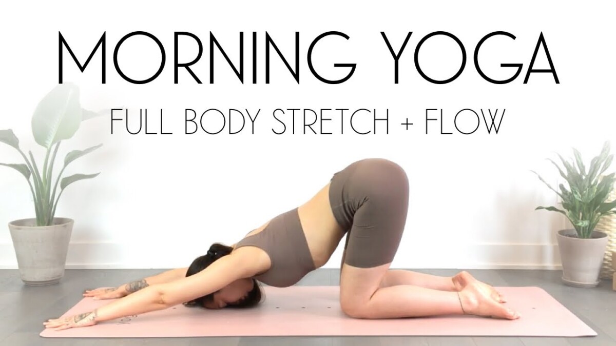 LIVE Yoga Class – 20 Min Morning Yoga Full Body Stretch & Flow