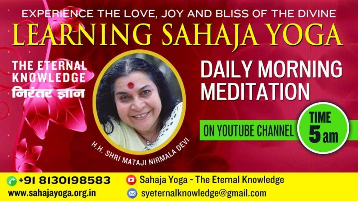 25 Aug, 2021 | Morning Meditation | Sahaja Yoga – The Eternal Knowledge